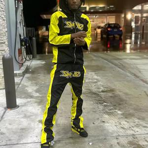 เสื้อกันลมมีซิปสำหรับผู้ชายเสื้อแจ็คเก็ตกันลมเรียบเงาออกแบบได้ตามต้องการ - Product Image 5