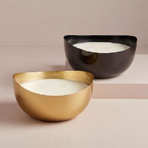 Pot de cire en laiton, boite en fer pour bougie Style fonte avec couvercle de cire - Product Image 6