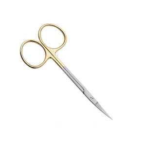 Tijeras Iris de Acero Inoxidable Quirúrgico, Puntas Finas y Afiladas, Herramienta de Corte de Precisión, Ideal para Uso Oftalmológico, Clínico Dental y Médico - Product Image 5