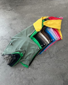 เสื้อสเวตเตอร์ผู้ชายทรงหลวม ผ้าคอตตอน 100% คุณภาพสูง น้ำหนัก 450gsm แบบถัก มีซับใน ผลิตตามสั่ง สำหรับฤดูใบไม้ร่วง ขายส่งระดับพรีเมียม - Product Image 3