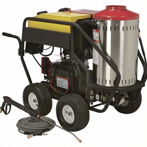 Nettoyeur haute pression à vapeur humide et eau chaude - 3000 PSI, 4,0 GPM, démarrage moteur et électrique - Product Image 1