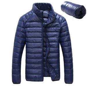 Chaqueta de Plumón Ultraligera de Nailon Negro para Exteriores, Profesional, Económica y de la Mejor Calidad - Product Image 1