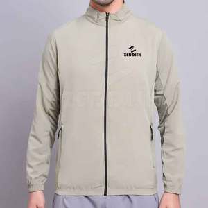 Veste d'hiver à col montant pour hommes Coupe-vent en polyester avec design pliable et option de transport compacte Placement du logo avant - Product Image 1