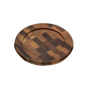 Café vasos de agua estilo rústico posavasos madera hogar Cocina Oficina mesa de comedor taza de té tazas de café latas de cerveza bar vasos de agua - Product Image 1