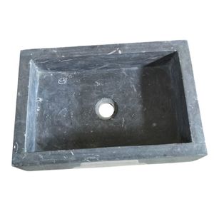 อ่างล้างหน้าหินอ่อนพรีเมียมงานแฮนด์เมด รุ่นใหม่ II คุณภาพสูง ดีไซน์มินิมอลทันสมัยจากอินโดนีเซีย - Product Image 2