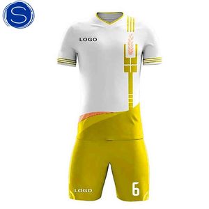 Entrenamiento Fútbol Uniforme Partido Fútbol Jersey Kit Hombres Pantalones cortos Camiseta de fútbol - Product Image 4