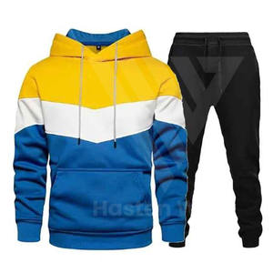 Survêtement pour homme en molleton technique en coton unique, populaire auprès des fabricants, prix d'usine, toutes les couleurs, grande taille, tendance - Product Image 4