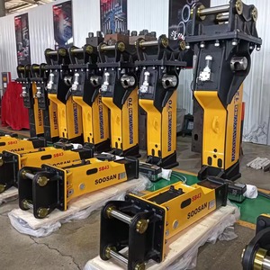 Accesorios para Excavadoras Caterpillar Komatsu: Martillo Hidráulico, Perforadora, Pinza de Goma, Excavadora de Ruedas/Cadenas, y Accesorios de Excavación - Product Image 4