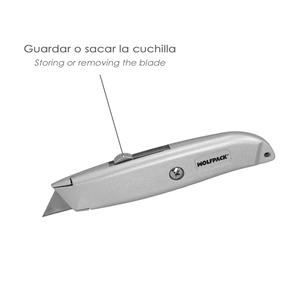Lama Trapezoidale Retrattile in Acciaio SK5 - Product Image 3