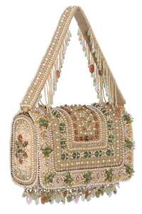 BUSCO BORDADO BOLSOS ÚNICOS MEJOR Estilo bohemio Bordado Trabajo Mano Embrague Monederos Bolsos Diseño elegante Forro al por mayor - Product Image 2