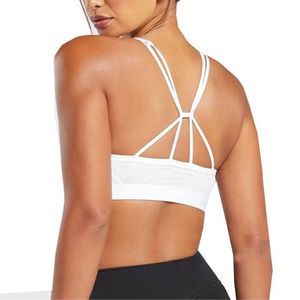สปอร์ตบราออกกำลังกายแบบเปิดหลังระบายอากาศได้บราออกกำลังกายสำหรับวิ่งโยคะรัดรูปสไตล์เรียบง่าย - Product Image 2