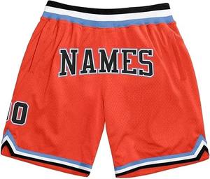 Hot Selling <b>Men's</b> 100% Polyester Embroidered Quick Dry Sports <b>Shorts</b> Mesh Solid Breathable Casual <b>Knee</b> <b>Length</b> Drawstring Closure - Product Image 1