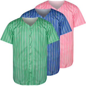 Jersey de béisbol degradado transpirable y de moda personalizado para hombres Jersey de béisbol profesional personalizado para partidos - Product Image 2