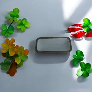 Bandeja de servicio decorativa de diseño atractivo, bandeja redonda de madera, decoración para mesa de café, bandejas de madera rústicas, centro de mesa de granja - Product Image 4