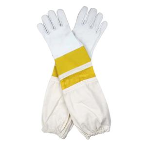 Gants d'apiculture en cuir de chèvre de qualité supérieure, multi-protection en peau de mouton, conformes à l'ergonomie - Product Image 6