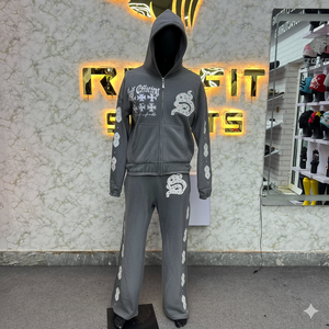 Nouveau meilleur matériel coupe parfaite Logo privé bas prix fermeture éclair survêtement pour hommes Style Unique nouveau Design hommes survêtements - Product Image 1