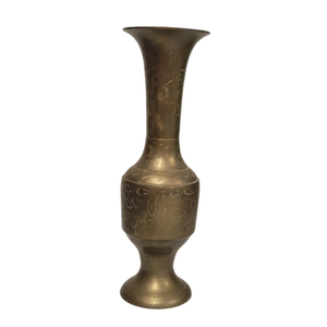 High Quality Brass Flower <b>Vase</b> With Durable Engraving Polish Finished For Tabletop Home Decor And Table Decoration - Product Image 1
