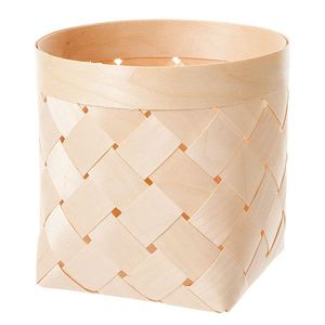 Panier de rangement en bambou chic et élégant Conception durable écologique pour la cuisine Utilisation du linge Fonctionnalité élégante artisanale - Product Image 2