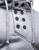 Sudaderas con Capucha para Hombre, Invierno, Casuales, 100% Algodón, Color Sólido, Logotipo y Diseño Personalizados, Ecológicas y Transpirables - Product Image 3