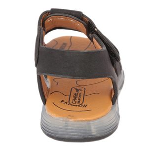 Sandalias Chase Value para Niños, Color Negro, Cuero Artificial, Talla 20, Código de Barras A33450 - Product Image 4