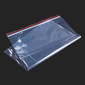 Bolsas planas con cremallera de plástico transparente LDPE con alta calidad provienen de Vietnam OEM necesidades personalizadas con el mejor precio - Product Image 1