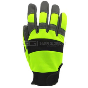 Guantes de Trabajo de Cuero Dividido de Alta Resistencia, Protección Industrial para las Manos, Guantes de Construcción para Trabajadores - Product Image 4