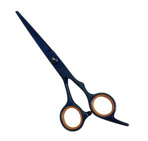 Right-Handed Black Japan <b>Hair</b> <b>Scissors</b> 6.0 Inch Barber Shears 62HRC Sharp Stainless Steel Stable Cutting IMANS ENTERPRISES - Product Image 3