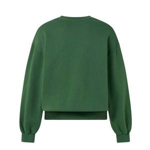 Sudaderas de Invierno Personalizadas al por Mayor para Hombre, 100% Algodón, Felpa, Cuello Redondo, Apliques de Chenilla, Bordado, Transpirable - Product Image 2