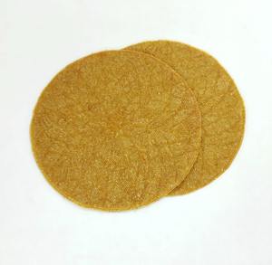 Luxury Round Shaped Embroidery Sparkle Brown Bead Eco-Friendly <b>Placemat</b> for Wedding Indoor <b>Dining</b> <b>Table</b> Home Hotel - Product Image 4