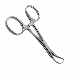 High Quality Backhaus <b>Towel</b> Clamp German Stainless Steel Forceps 12 cm Dall Finish For Veterinary Instruments <b>Cheap</b> Price Custom - Product Image 3