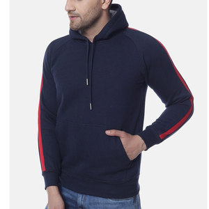 Pakistan fait de haute qualité Logo personnalisé hommes sweats à capuche 100% coton respirant pull tricoté Logo Design surdimensionné basiques sweats à capuche - Product Image 2