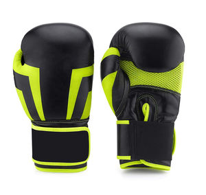 ถุงมือชกมวยหนังสังเคราะห์แบบใหม่ ขายส่ง ปรับแต่งได้ ขนาด 10oz 12oz 14oz สำหรับฝึกซ้อมและต่อยมวยระดับมืออาชีพ - Product Image 1
