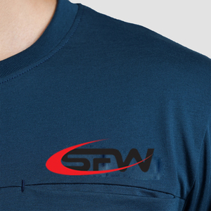 T-shirts en coton pour hommes à la mode Muscle Fit à manches courtes haut extensible mince pour vêtements de sport d'été vêtements décontractés pour la musculation de gymnastique - Product Image 6