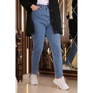 Pantalones Vaqueros PantolonStone de Estilo Casual y Corte Regular con Diseño de Piedras en Spandex/Poliéster - Product Image 6