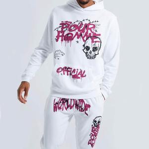 2025 ensembles de survêtement de gymnastique unisexe personnalisés de qualité supérieure respirant 100% coton Parkour survêtements grande taille veste pantalon pour l'hiver - Product Image 3