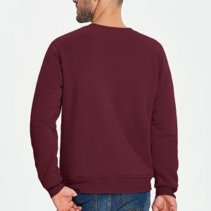 Pull-over OEM avec LOGO personnalisé pour hommes Haut tricoté à motifs personnalisés Hiver Col en O Tricots pour hommes Modèles personnalisés Sweatshirts pour hommes - Product Image 6