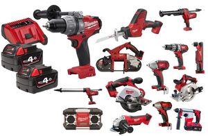 # @ # # # Kit combiné d'outils sans fil au lithium-ion 18V M18 FUEL 2695-34 - 2896-26 de Milwaukee, 15 outils. - Product Image 2