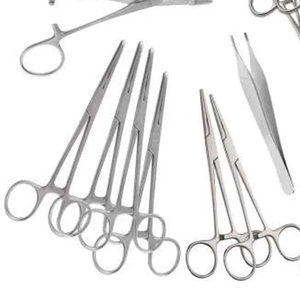 Juego de Instrumentos Quirúrgicos Manuales Reutilizables de Alta Calidad para Cirugía General y Laparotomía - Product Image 3