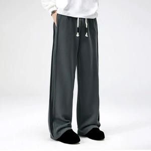 กางเกงวอร์มผ้าฟลีซขนาดใหญ่พิเศษสำหรับผู้ชาย |   กางเกงจ็อกเกอร์ทรงหลวมเนื้อผ้าหนา |   กางเกงขากว้างฤดูหนาวที่ให้ความอบอุ่น - Product Image 3