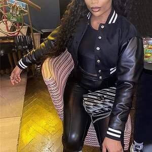 Vente en gros de veste universitaire surdimensionnée de luxe pour hommes et femmes haute qualité designer européen mode pour la saison d'hiver - Product Image 4