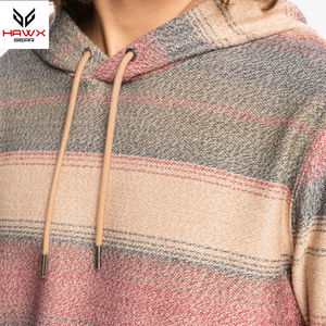 Sweats à capuche légers à séchage rapide pour hommes Design d'impression de mode Utilisation extérieure Tissu polaire Approvisionnement en gros ODM pour la saison d'hiver - Product Image 3