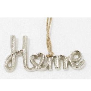 Gran oferta, adornos colgantes de Navidad de aluminio fundido con acabado de níquel, técnicas de impresión con cuentas para palabras decorativas de Navidad - Product Image 2