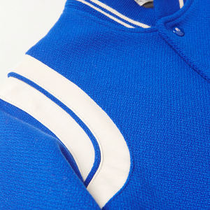 Chaquetas universitarias con diseño de rayas para hombre de calidad superior, transpirables, a prueba de viento, manga completa, con botones, ropa de abrigo universitaria para hombre - Product Image 6