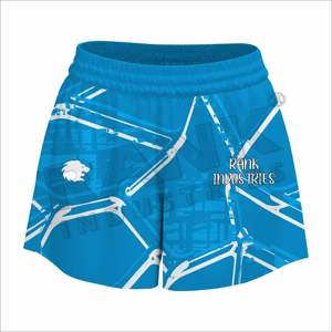 Pantalones cortos ligeros para mujer al por mayor, pantalones cortos cómodos con cintura elástica para mujer a la venta en línea - Product Image 2