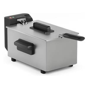 Friteuse électrique Tristar FR 9334 2000W, friteuse à huile 600ml avec cuve en acier inoxydable et finition noire, catégorie de produits : Friteuses électriques - Product Image 1