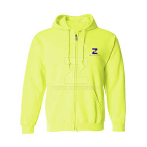 Fermeture à glissière d'hiver personnalisée pour hommes Hoodies-100 % coton écologique et respirant de haute qualité au meilleur prix - Product Image 1