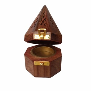 Recogedor de incienso y palos de madera hechos a mano al por mayor para uso aromático - Product Image 2