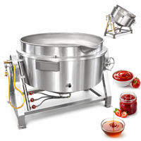 MY Eletrica Marmita De Coccion Industrial Ollas Marmita 200 Litros Jam Jacket Cooker Doble Agitador