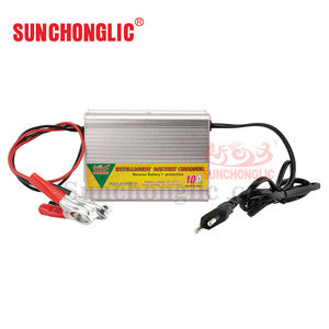 太陽光FMA-1210AS鉛電池充電器インテリジェント高速充電10A 12V逆電池 +/-保護ODM対応 - Product Image 1