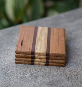 Posavasos MDF TRADICIÓN ÚNICA moderno-Amigable 3,75 Tablero duro de sublimación Mdf Squarestone CustomCoaster con posavasos trasero de corcho - Product Image 3